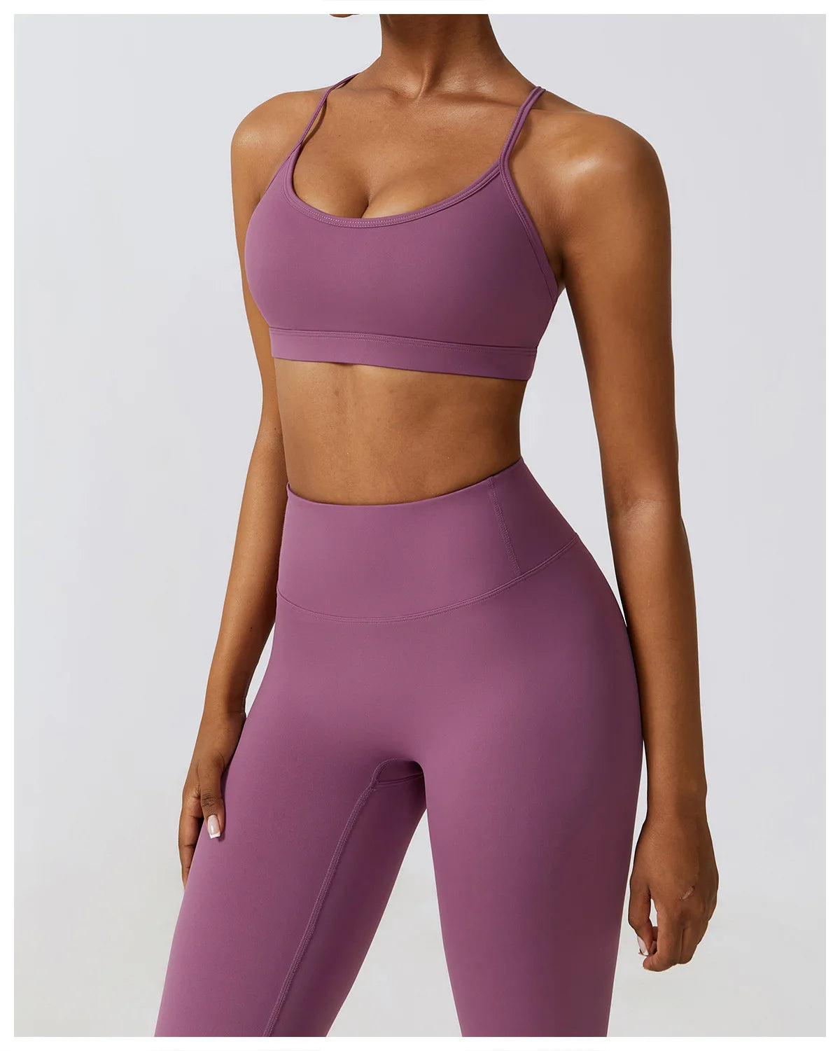 Hazel Soft Yoga Bra