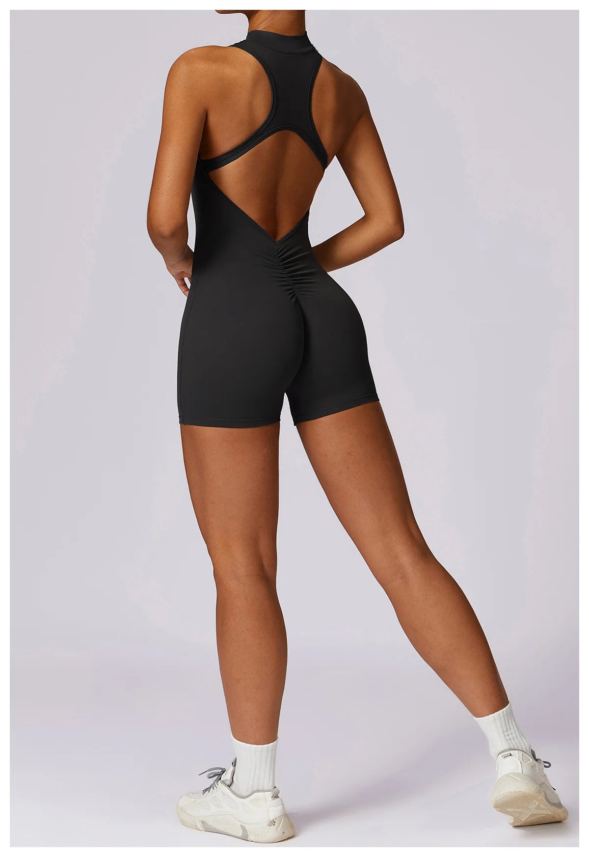 Giselle Short Zipper Bodysuit