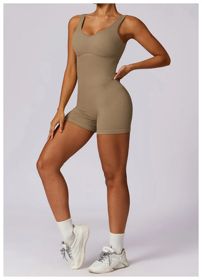 Lila Seamless Yoga Jumpsuit