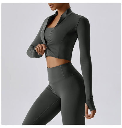 Harper Zip Yoga Jacket