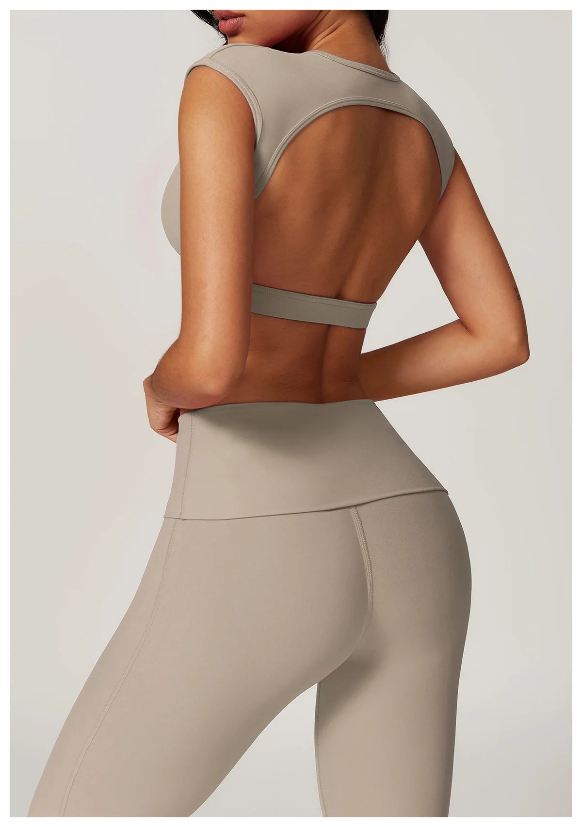 Chloe Backless Yoga Top