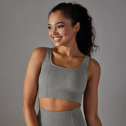 Olivia Crop Yoga Bra