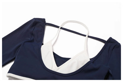 Gabrielle Backless Yoga Shirt