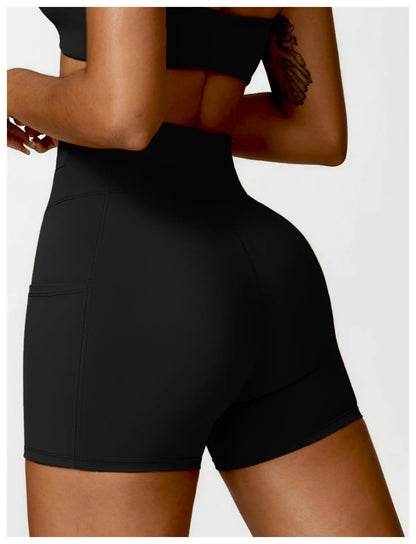 Keira Pocket Fitness Shorts