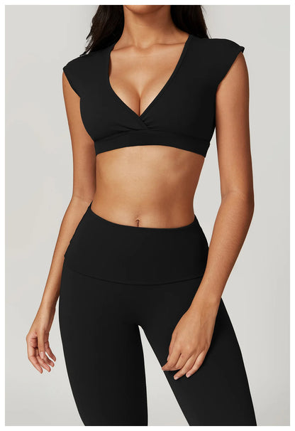 Chloe Backless Yoga Top