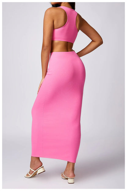 Aria Hip Wrapped Skirt