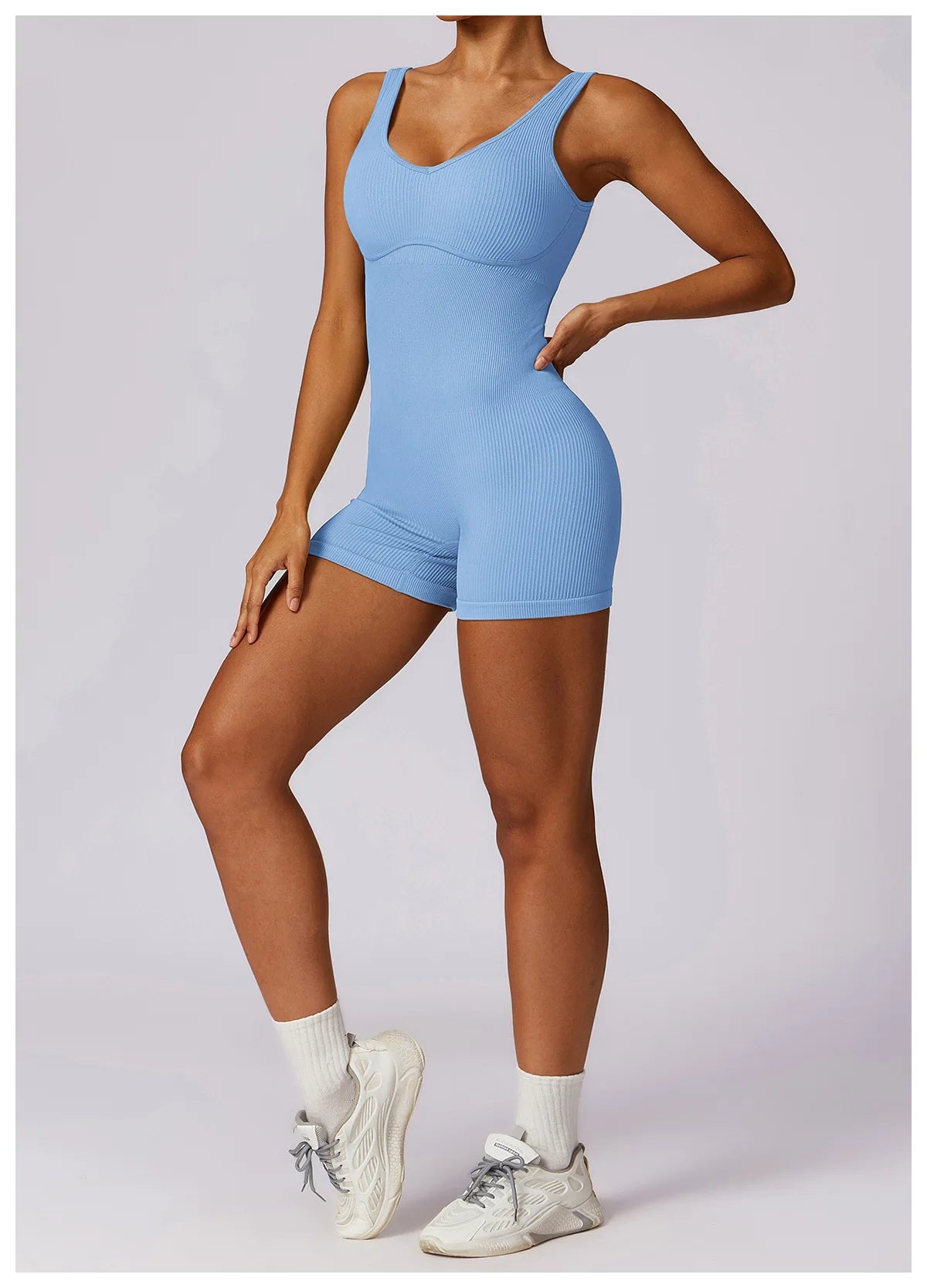 Lila Seamless Yoga Jumpsuit