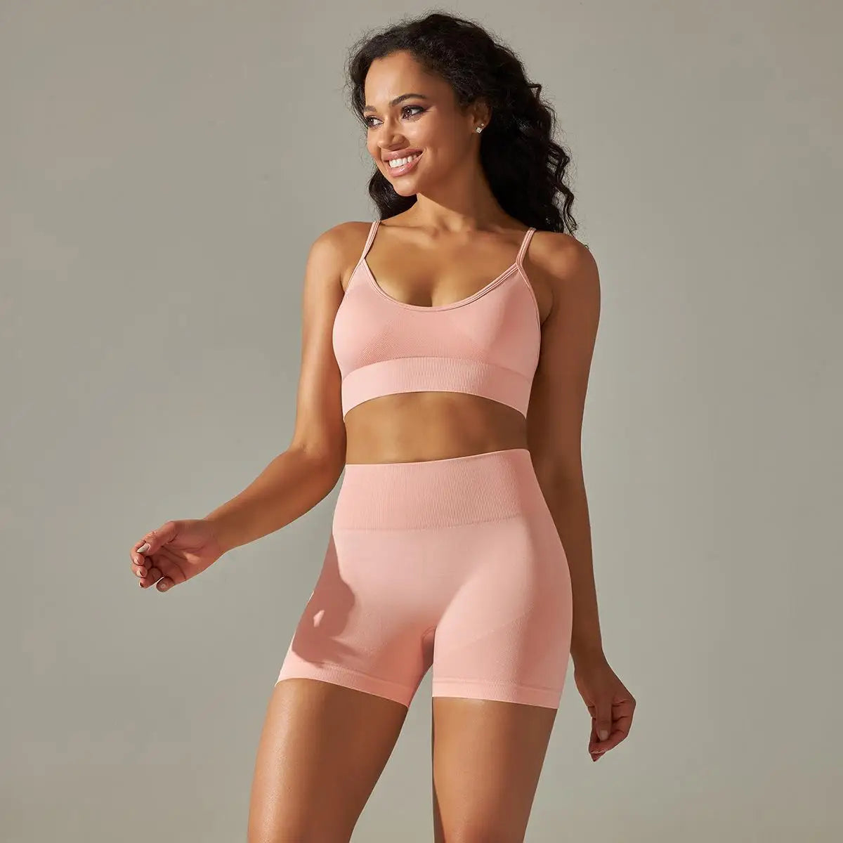 Evelyn Yoga Shorts Set