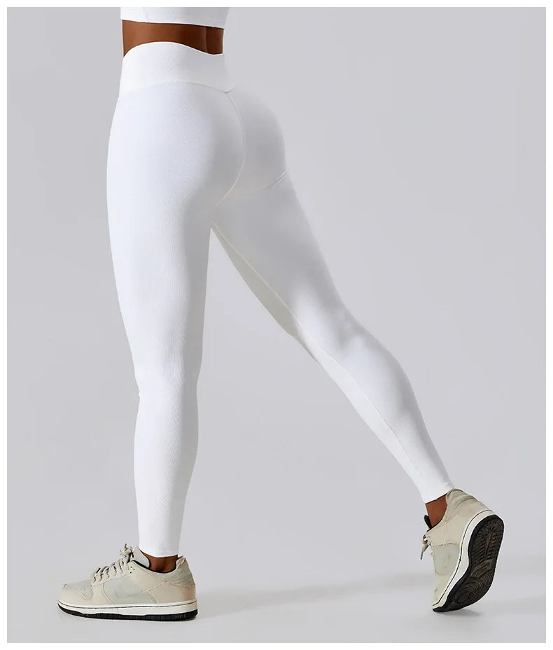 Paige Ribbed Workout Leggings