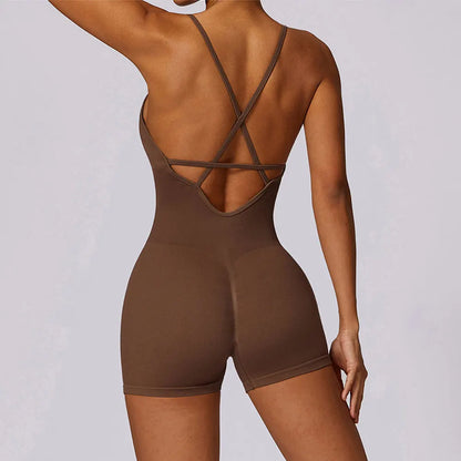 Brooke Seamless Fitness Romper