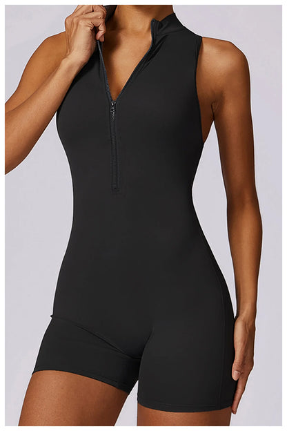 Giselle Short Zipper Bodysuit