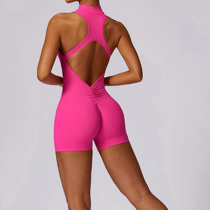 Giselle Short Zipper Bodysuit