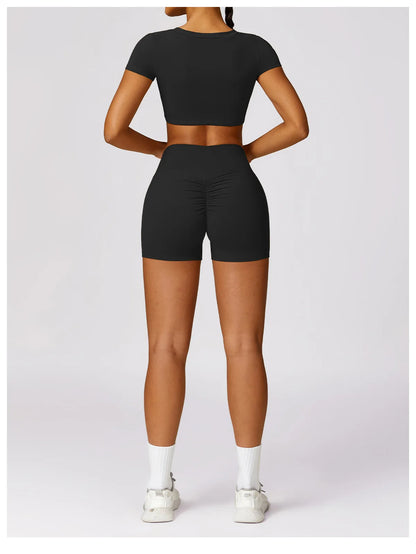 Paige Crop Short Sleeve