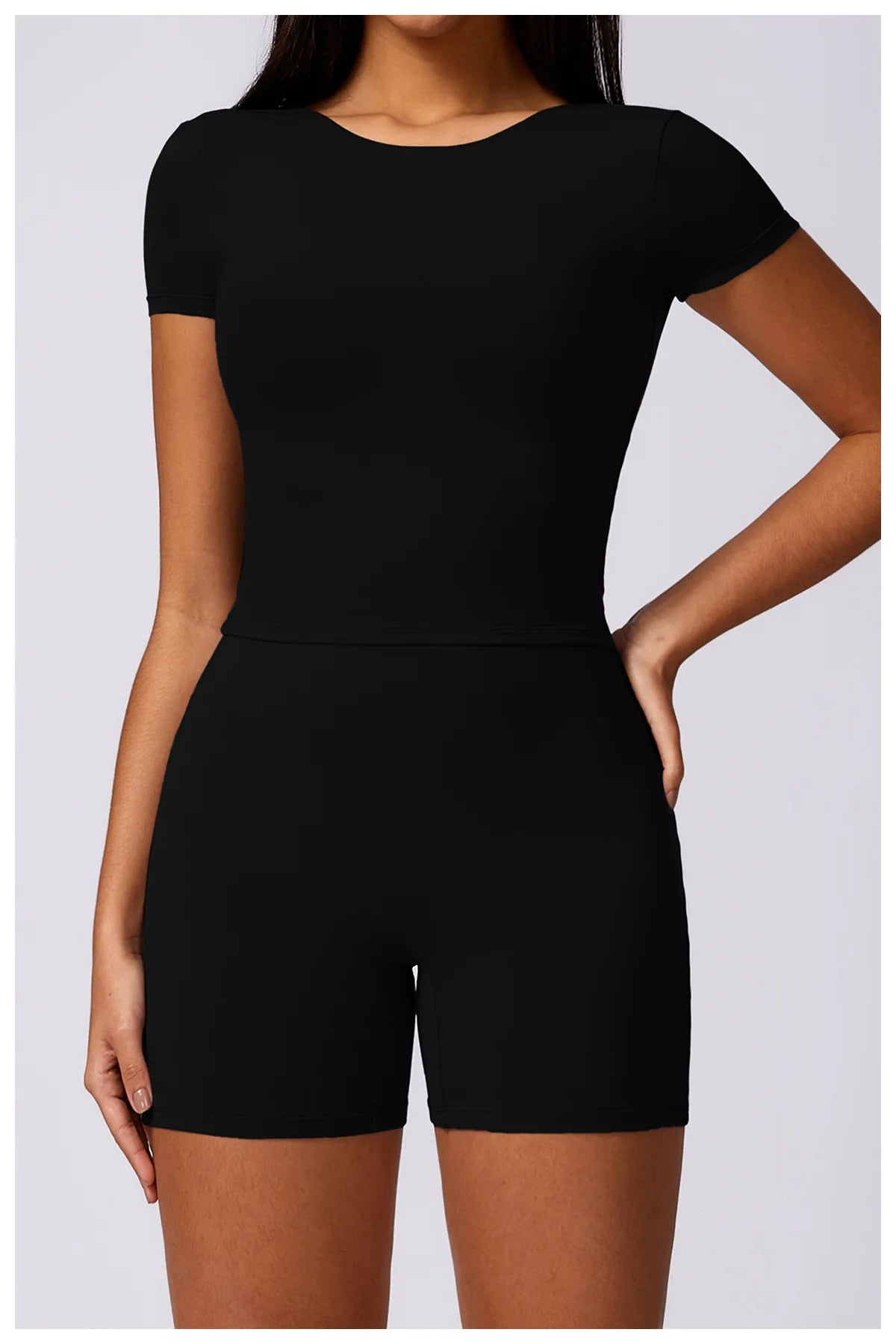 Juliet Backless Yoga Shirt