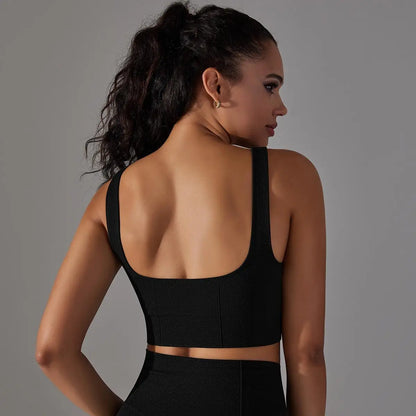 Olivia Crop Yoga Bra