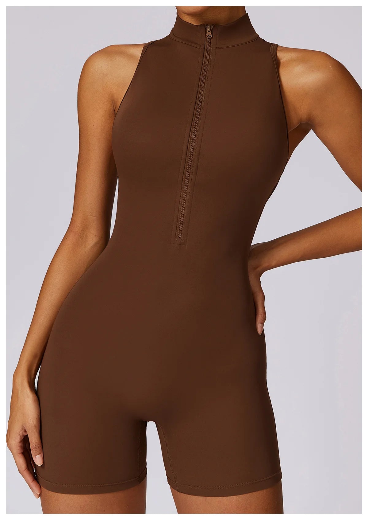 Giselle Short Zipper Bodysuit