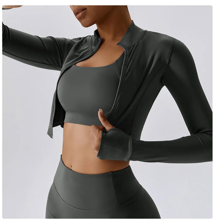 Harper Zip Yoga Jacket