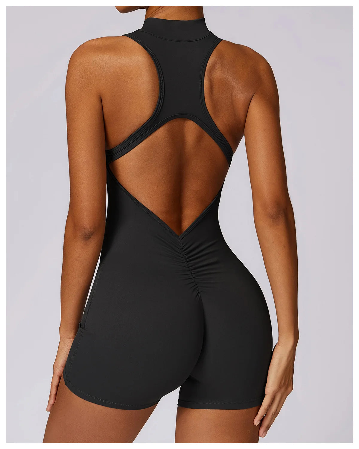 Giselle Short Zipper Bodysuit