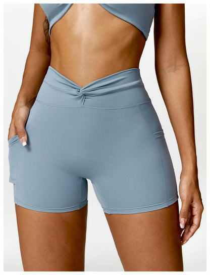 Keira Pocket Fitness Shorts