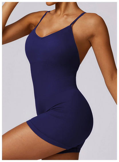 Brooke Seamless Fitness Romper