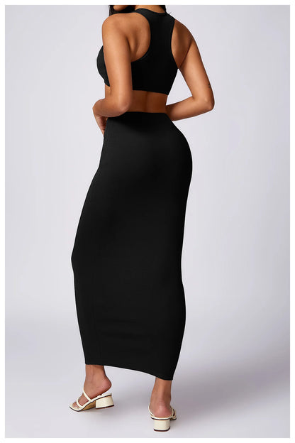 Aria Hip Wrapped Skirt