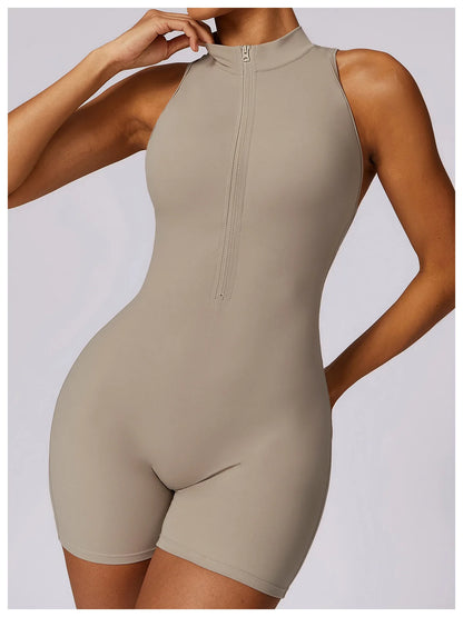 Giselle Short Zipper Bodysuit