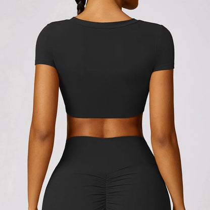 Paige Crop Short Sleeve