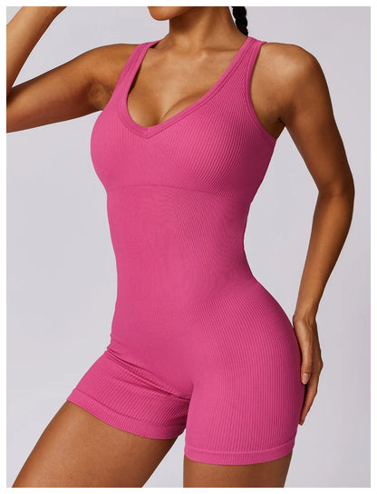 Olivia Fitness Workout Romper