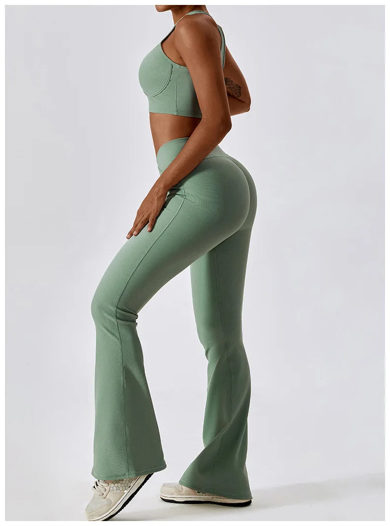 Elena Fitness Bell-Bottoms