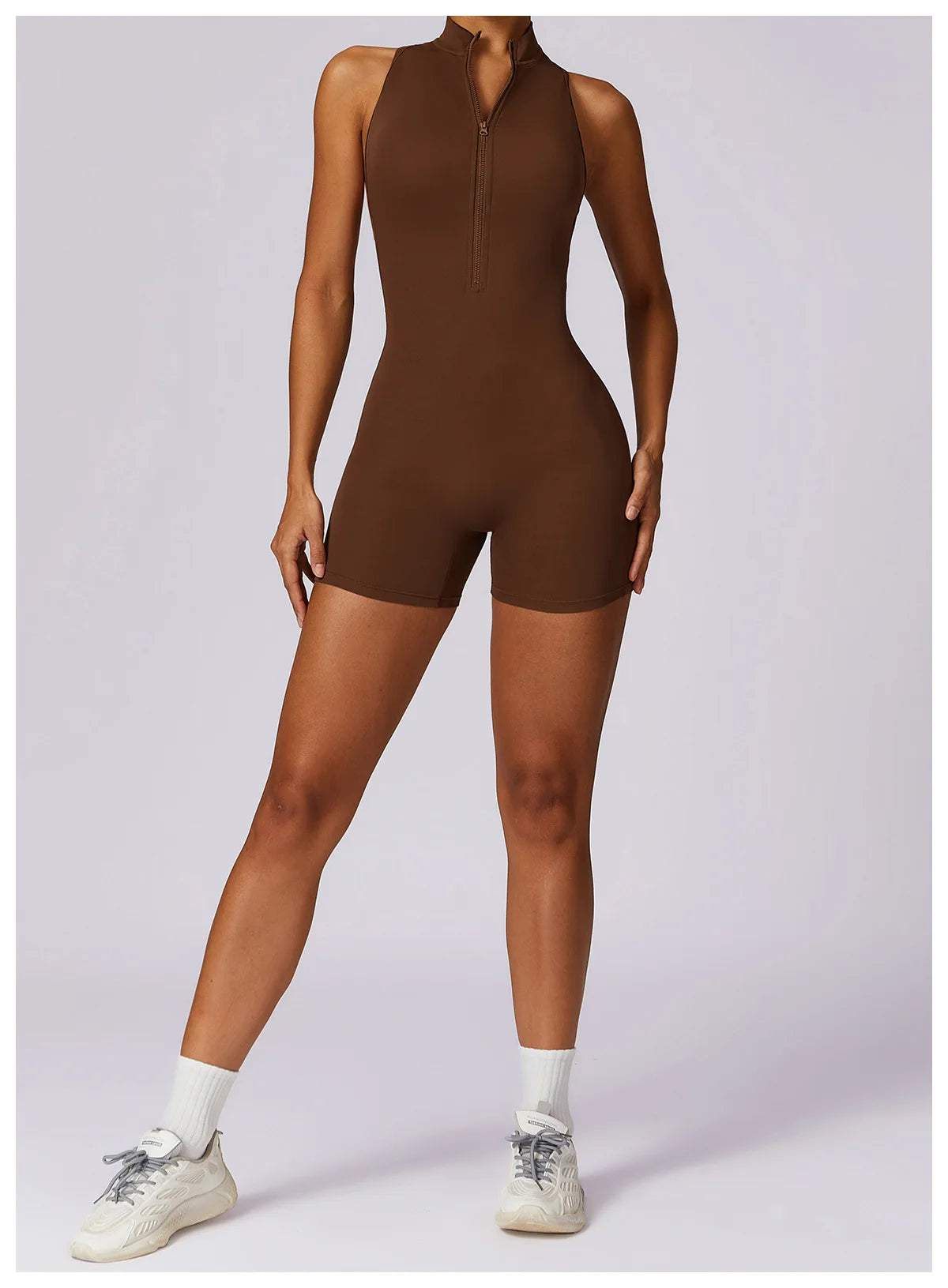 Giselle Short Zipper Bodysuit