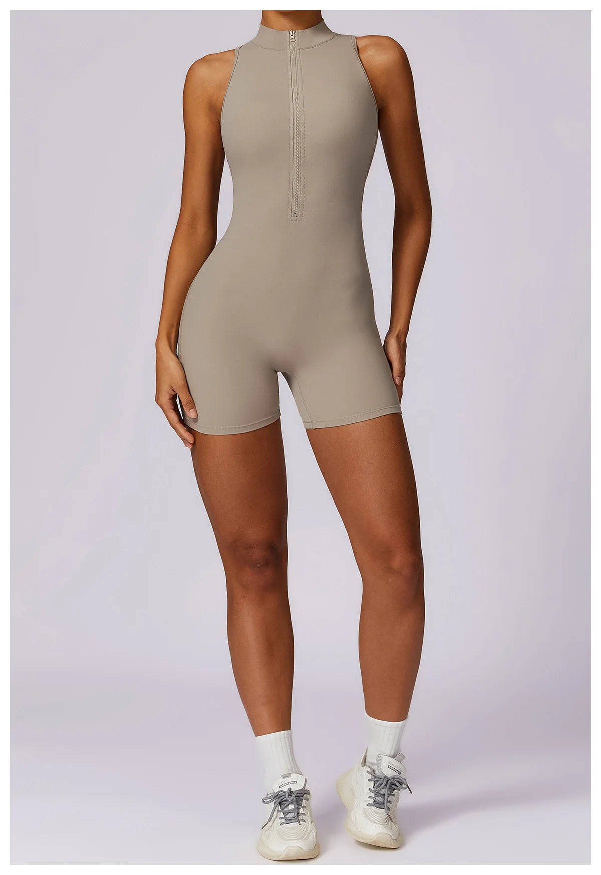 Giselle Short Zipper Bodysuit