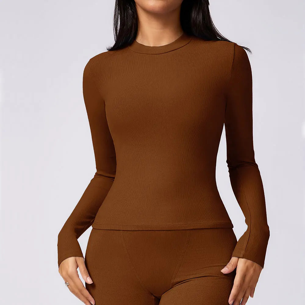 Alice Ribbed Long Sleeve