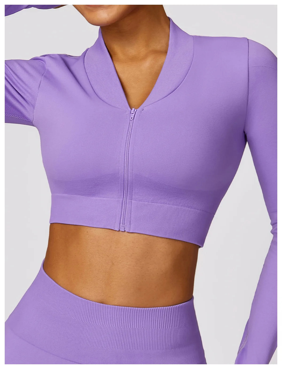 Brooke Zipper Running Shirt