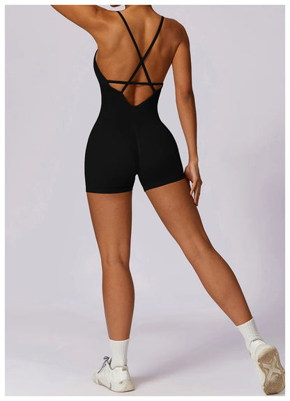 Brooke Seamless Fitness Romper