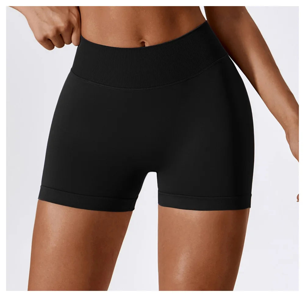 Lila Scrunch Butt Fitness Shorts