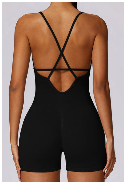 Brooke Seamless Fitness Romper