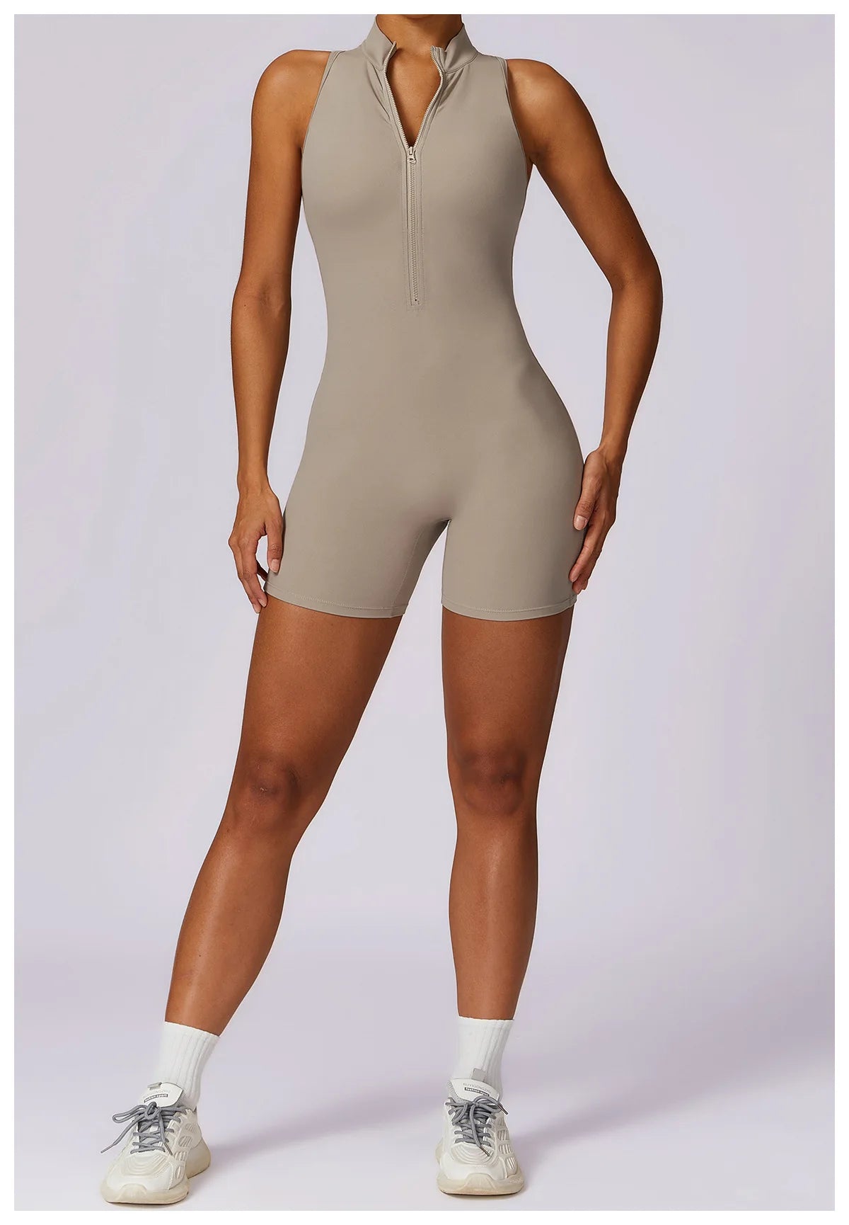 Giselle Short Zipper Bodysuit