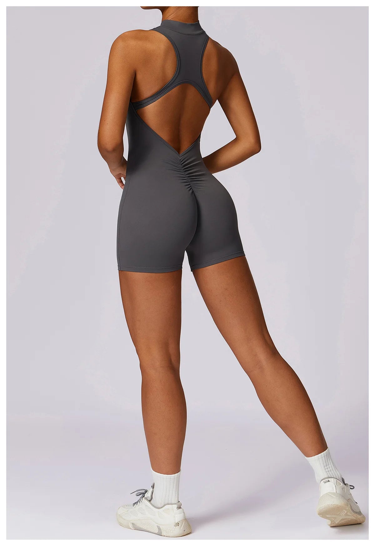 Giselle Short Zipper Bodysuit