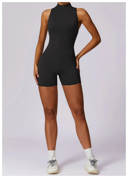 Giselle Short Zipper Bodysuit