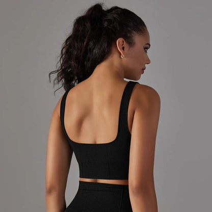 Olivia Crop Yoga Bra