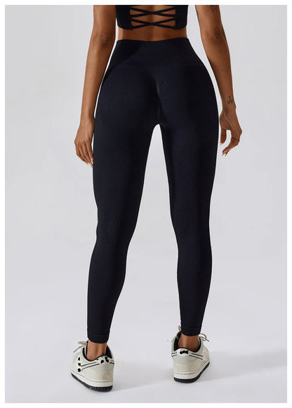 Jade Athletic Ribbed Leggings