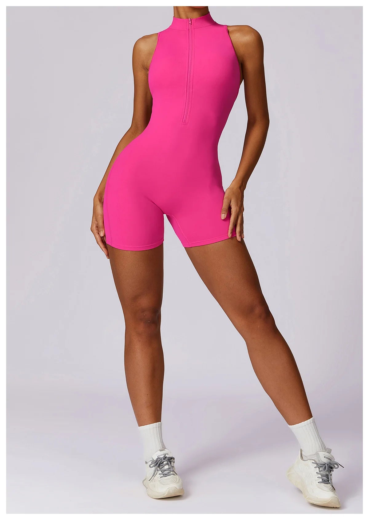 Giselle Short Zipper Bodysuit