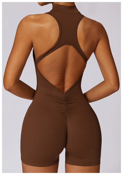 Giselle Short Zipper Bodysuit