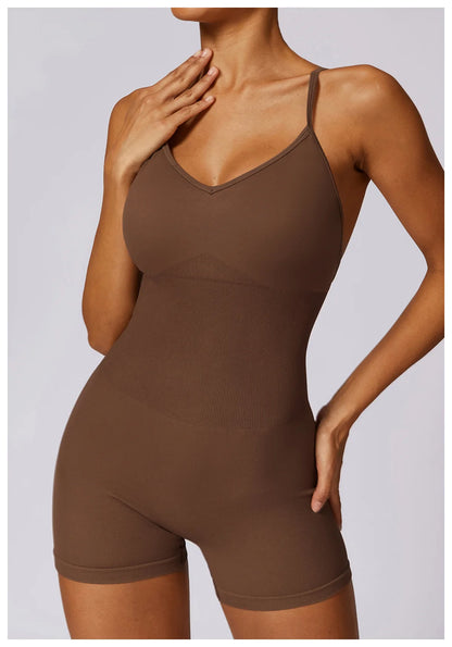 Brooke Seamless Fitness Romper