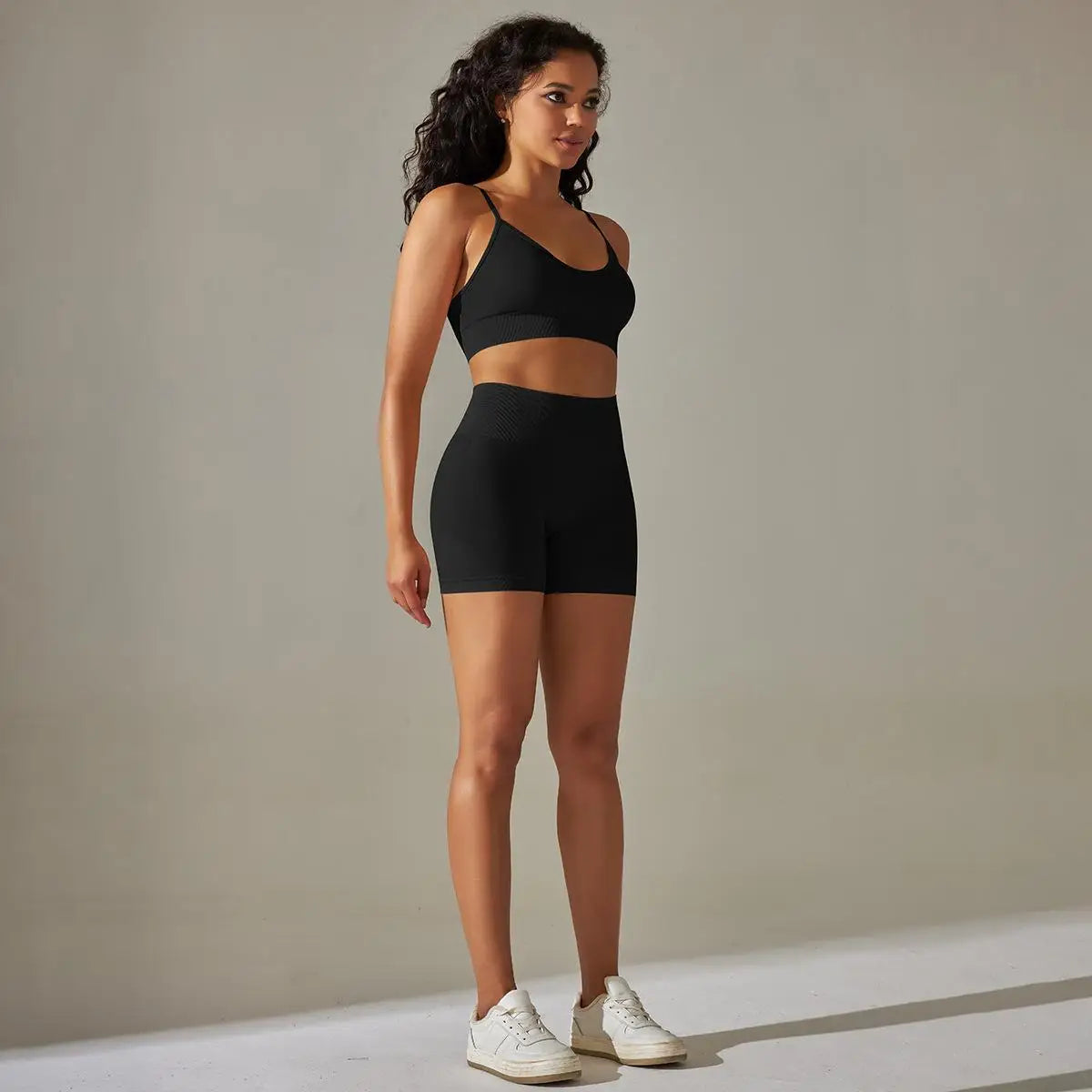 Evelyn Yoga Shorts Set