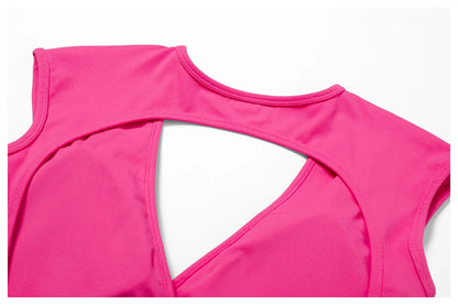 Chloe Backless Yoga Top