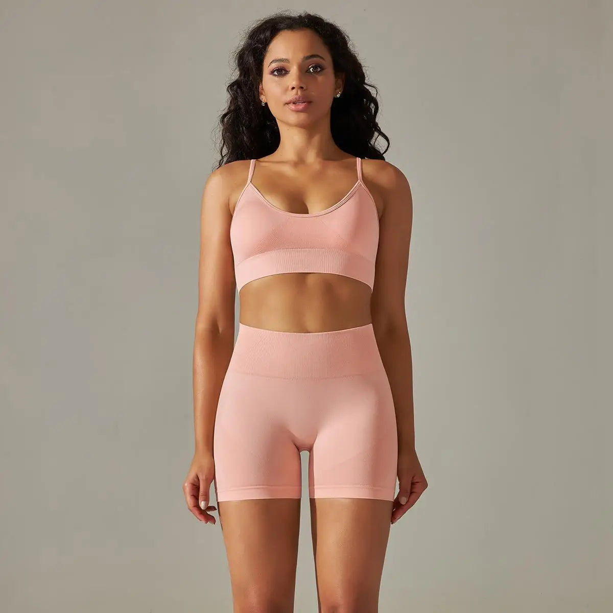 Evelyn Yoga Shorts Set