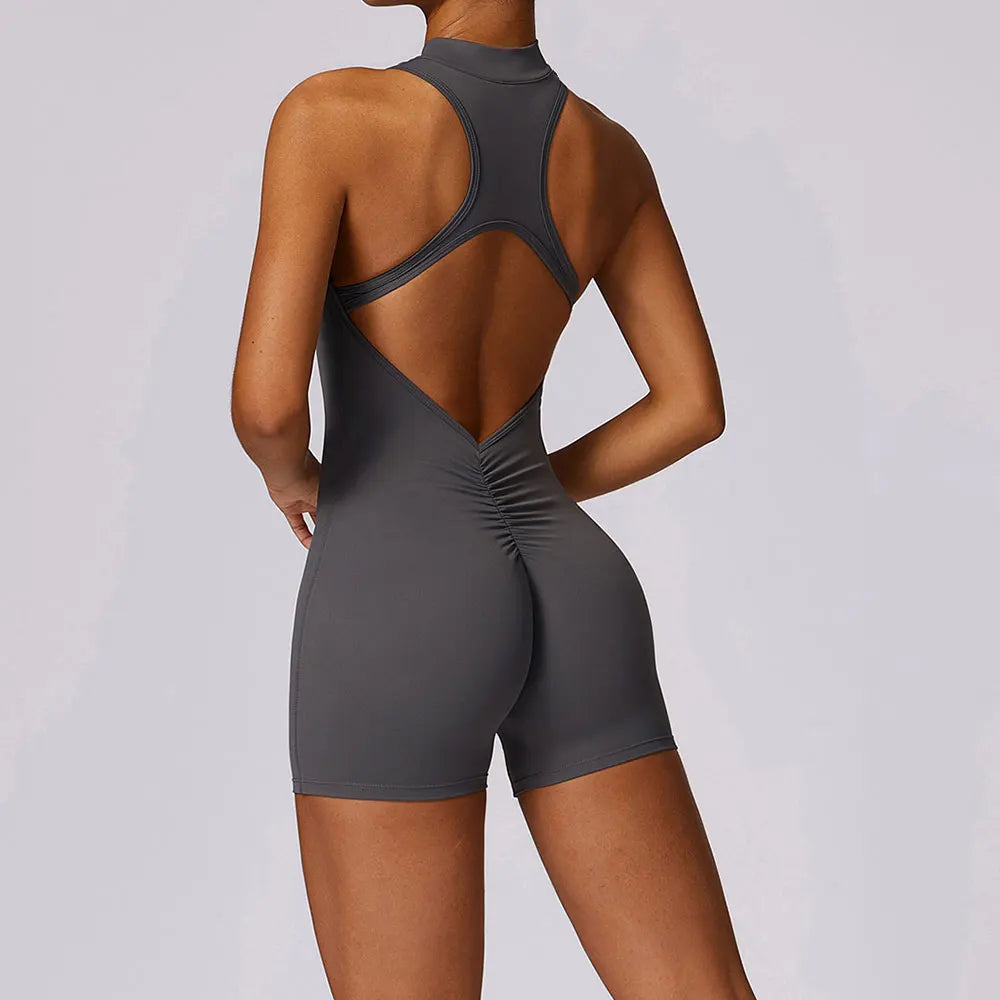 Giselle Short Zipper Bodysuit