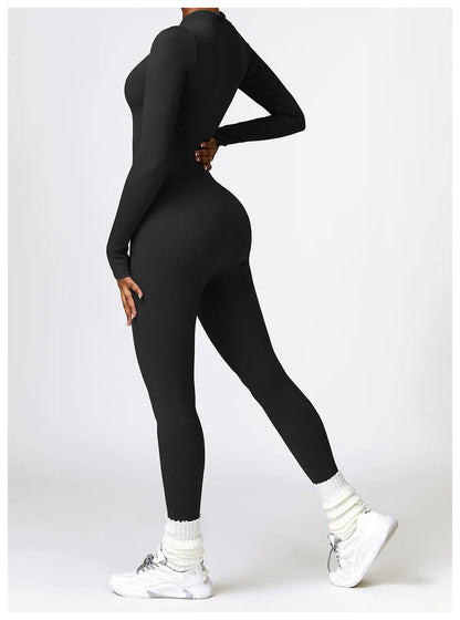 Ruby Gym Zipper Jumpsuit