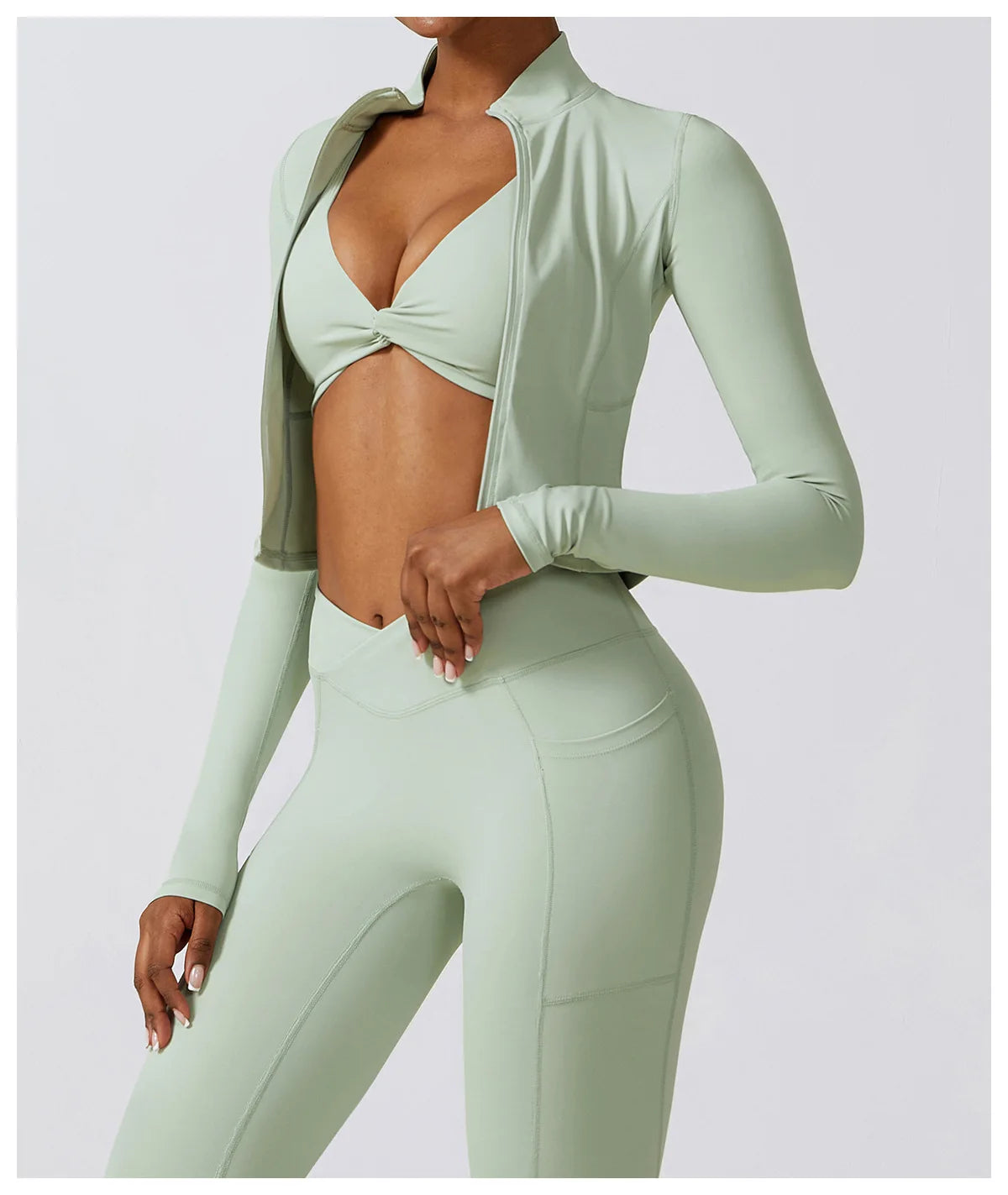 Bianca Long Sleeve Zipper